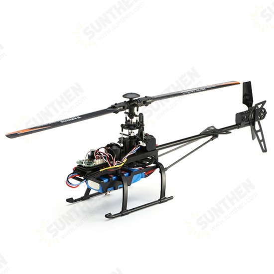 V950 2.4G 6CH 3D6G System Brushless Flybarless RC Helicopter RTF With 4PCS 11.1V 1500MAH Lipo Battery