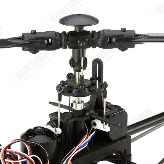 V950 2.4G 6CH 3D6G System Brushless Flybarless RC Helicopter RTF With 4PCS 11.1V 1500MAH Lipo Battery