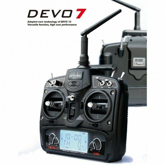 V450D03 Generation II 2.4G 6CH 6-Axis Gyro Brushless RC Helicopter RTF With Devo 7
