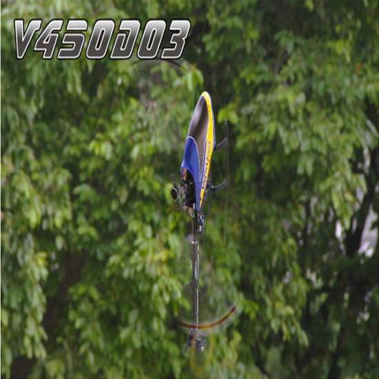 V450D03 Generation II 2.4G 6CH 6-Axis Gyro Brushless RC Helicopter RTF With Devo 7