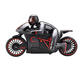 333-MT01B 2.4G 20km/h Rc Car Motorcycle 30 Degree 24.4*12.7*14cm With Flashlight