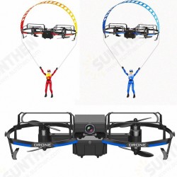 2.4GHZ WIFI With HD Camera 2 in 1 RC Stunt Paraglider Flight Mode Altitude Hold Mode Mini Quadcopter Drone RTF 2.4GHZ WIFI With HD Camera 2 in 1 RC Stunt Paraglider Flight Mode Altitude Hold Mode Mini Quadcopter Drone RTF