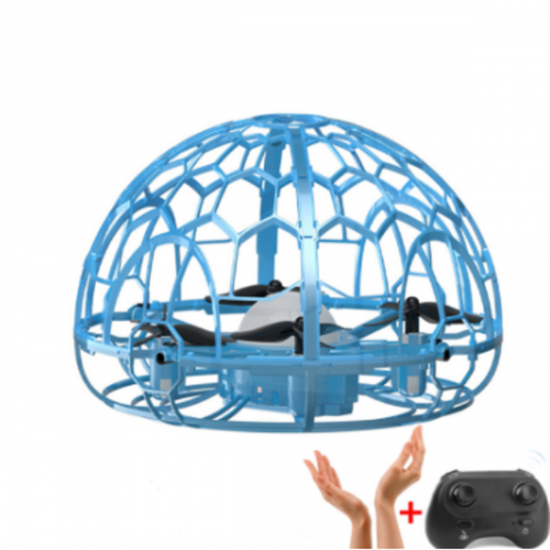 D3 Colorful Light Gesture Sensing With Altitude Hold Mode Intelligent Induction Flying Ball RC Drone Quadcopter