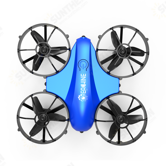 E008 Mini 2.4G 4CH 6 Axis Headless Mode Infrared Obstacle Avoidance RC Drone Quadcopter RTF