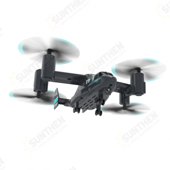 E19 2.4Ghz 4CH WIFI FPV with 720P HD 110° Wide-angle Camera Headless Mode RC Drone Quadcopter RTF