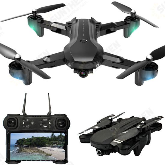 H12 WIFI FPV With 4K Dual HD Camera 25mins Flight Time Foldable Altitude Hold RC Quadcopter Drone RTF