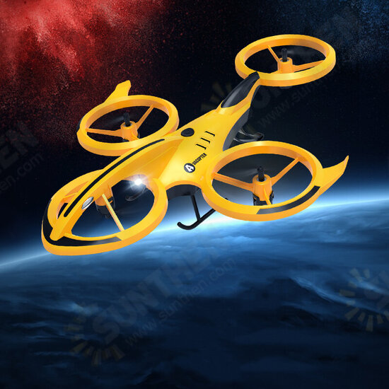 H853H 2.4G 4CH Stunt Mini Indoor Remote Control Helicopter Drone With Throw Launch Flight Leapfrog Flight Entry-level RC Quadcopter