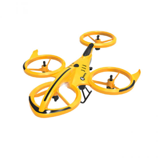 H853H 2.4G 4CH Stunt Mini Indoor Remote Control Helicopter Drone With Throw Launch Flight Leapfrog Flight Entry-level RC Quadcopter