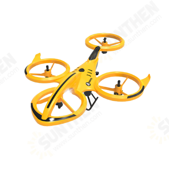 H853H 2.4G 4CH Stunt Mini Indoor Remote Control Helicopter Drone With Throw Launch Flight Leapfrog Flight Entry-level RC Quadcopter