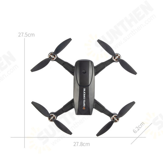 X16 5G WIFI FPV GPS With 6K HD Camera Optical Flow Poaitioning Brushless Foldable RC Drone Quadcopter RTF