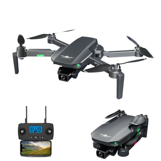KF KF105 GPS 5G WiFi FPV with 4K HD ESC Dual Camera Visual Obstacle Avoidance Brushless Foldable RC Drone Quadcopter RTF