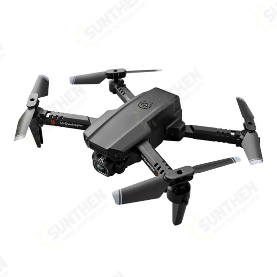 LS-XT6 Mini WiFi FPV with 4K/1080P HD Dual Camera Altitude Hold Mode Foldable RC Drone Quadcopter RTF