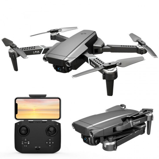 L705 2.4GHz WiFi FPV with 4K Camera Headless Mode Altitude Hold 360° Rolling Foldable RC Quadcopter RTF