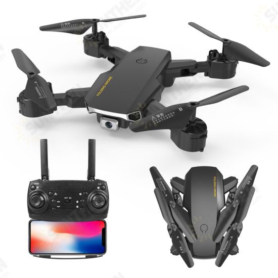 S60 Mini Drone WIFI FPV with 4K HD Camera Optical Flow Positioning 15mins Flight Time Foldable RC Quadcopter Drone RTF