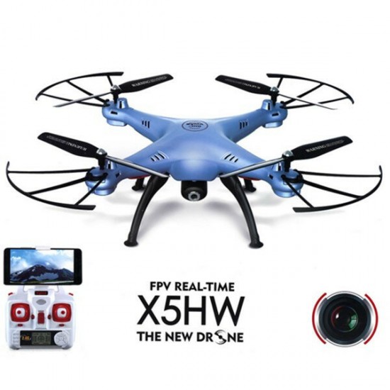 X5HW WIFI FPV With HD Camera Altitude Mode 2.4G 4CH 6Axis RC Drone Quadcopter RTF (30% off coupon: BGX5HWUS)