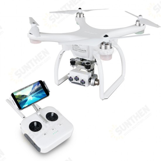 2 Ultrasonic 5.8G WiFi 1KM FPV 3D + 4K + 16MP Camera With 3 Axis Gimbal GPS RC Quadcopter Drone RTF