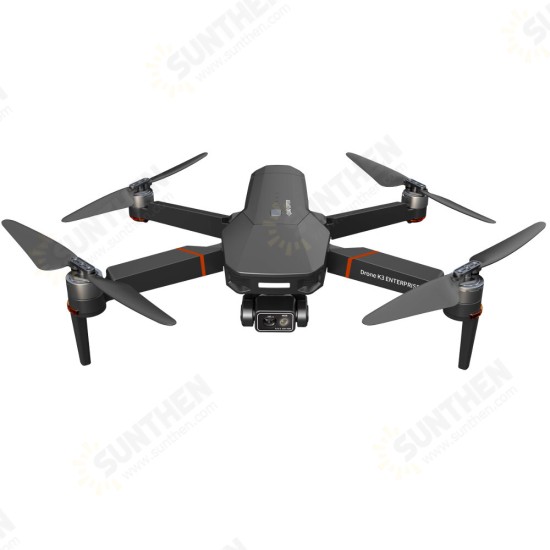 K3 GPS 5G WIFI 1KM FPV with 3-Axis Mechanical Gimbal EIS 2.7K Camera 25mins Flight Time Brushless Foldable RC Drone Quadcopter RTF