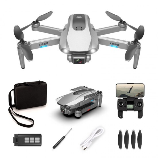 K60 PRO 1.2KM 5G FPV with 6K Dual Camera 15mins Flight Time GPS Positioning Foldable Brushless RC Drone Quadcopter RTF