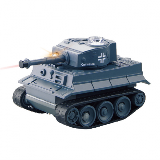 777-215 2.4G 4CH Mini Radio RC Car Army Battle Infrared Tank with LED Light RTR Model Toy