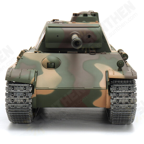 3879 Upgraded A 2.4G 1/16 RC Tank German Panther G RTR W/ 360° Turret RC Tank Car Vehicle Models