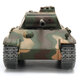 3879 Upgraded A 2.4G 1/16 RC Tank German Panther G RTR W/ 360° Turret RC Tank Car Vehicle Models