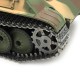 3879 Upgraded A 2.4G 1/16 RC Tank German Panther G RTR W/ 360° Turret RC Tank Car Vehicle Models