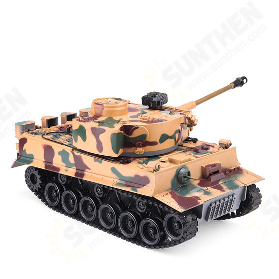 RBR/C 1/18 2.4G Germany Tiger Battle RC Tank Car Vehicle Models