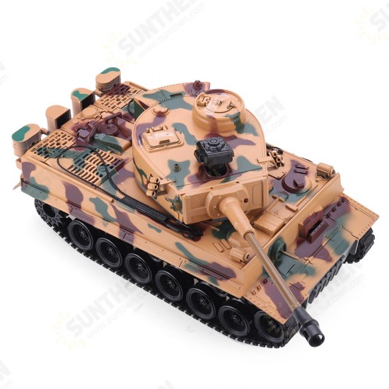 RBR/C 1/18 2.4G Germany Tiger Battle RC Tank Car Vehicle Models