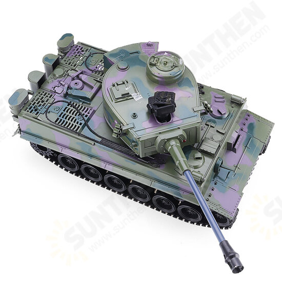 RBR/C 1/18 2.4G Germany Tiger Battle RC Tank Car Vehicle Models