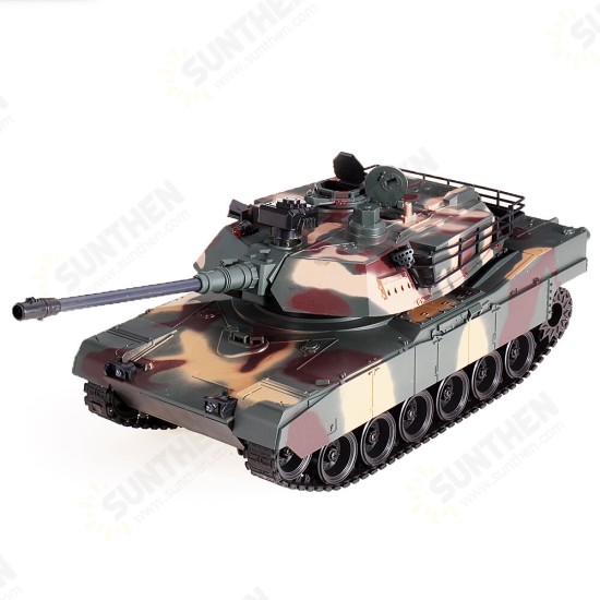 RBR/C M1A2 1/18 2.4G RC Tank Car Vehicle Models Battle Toy