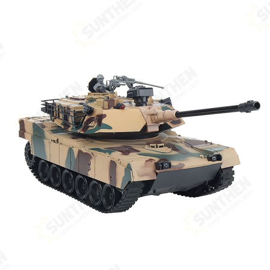 RBR/C M1A2 1/18 2.4G RC Tank Car Vehicle Models Battle Toy