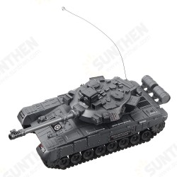 XJ13 4CH 2.4G RC Tank Car Vehicle With Music Light Children Toy