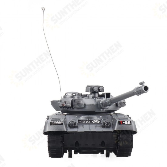 XJ13 4CH 2.4G RC Tank Car Vehicle With Music Light Children Toy