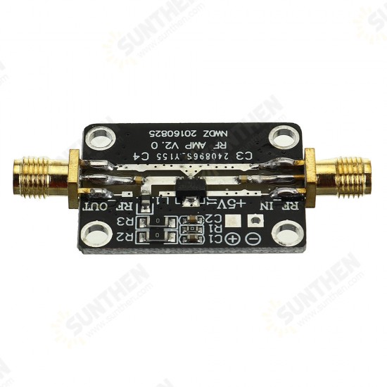 0.05-4GHz Ultra-low Noise NF=0.6dB High Linearity Broadband Amplifier LNA Input -110dBm