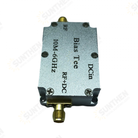 10M-6GHz 350mA 50V Low Loss Microwave Capacitor Radio Frequency Feed Box Biaser Coaxial Feed Radio Brequency Blocking