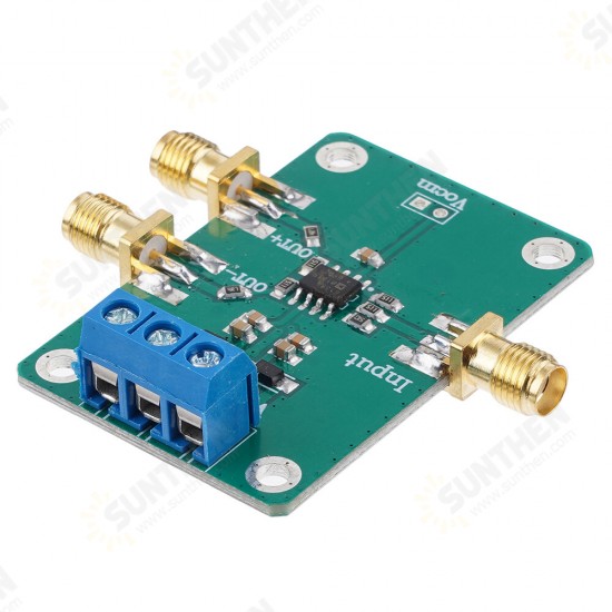 AD8138 5MHz-20MHz RF Differential Amplifier Module Voltage Input Output Balanced Board Single-ended to Double-ended Converter