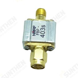 FBP-403s 403MHz SAW Bandpass Filter Band Pass Filter 1dB Bandwidth 4MHz for HAM Radio Amplifier Receiver FBP-403s 403MHz SAW Bandpass Filter Band Pass Filter 1dB Bandwidth 4MHz for HAM Radio Amplifier Receiver