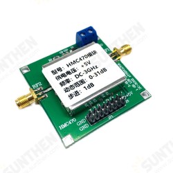 HMC470 DC5V 3GHz 1dB to 31dB 5-bit GaAs IC Digital Radio Frequency Attenuator Module HMC470 DC5V 3GHz 1dB to 31dB 5-bit GaAs IC Digital Radio Frequency Attenuator Module