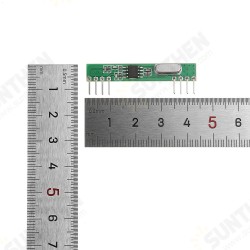 High Sensitivity ASK RF Radio Frequency Module Superheterodyne Wireless Receiving Module 315MHz/433MHz RXB18 High Sensitivity ASK RF Radio Frequency Module Superheterodyne Wireless Receiving Module 315MHz/433MHz RXB18