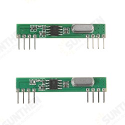 High Sensitivity ASK RF Radio Frequency Module Superheterodyne Wireless Receiving Module 315MHz/433MHz RXB18 High Sensitivity ASK RF Radio Frequency Module Superheterodyne Wireless Receiving Module 315MHz/433MHz RXB18