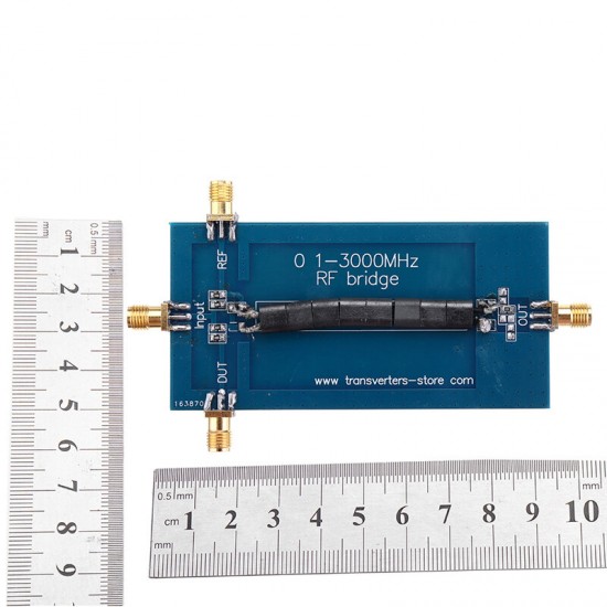 RF SWR Bridge 0.1-3000MHz Return Loss Bridge Reflection Bridge Antenna Analyzer VHF VSWR Return Loss