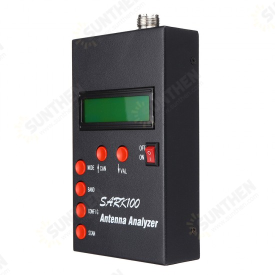 SARK100 1-60 Mhz HF ANT SWR Antenna Analyzer Meter for Ham Radio