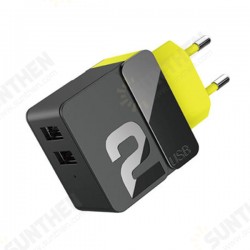EU Plug 2.4A Fast Charging Dual USB Port Travel Home Wall Charger Adapter For iPhone X XS Oneplus 7 HUAWEI P30 XIAOMI MI9 S10 S10+ EU Plug 2.4A Fast Charging Dual USB Port Travel Home Wall Charger Adapter For iPhone X XS Oneplus 7 HUAWEI P30 XIAOMI MI9 S10 S10+
