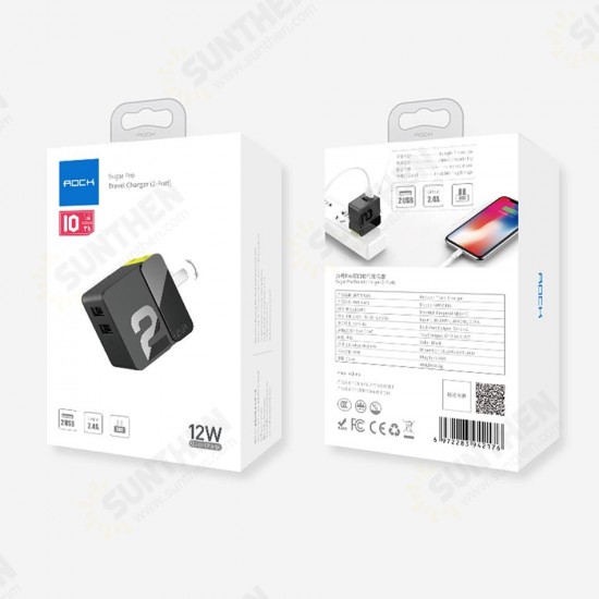 EU Plug 2.4A Fast Charging Dual USB Port Travel Home Wall Charger Adapter For iPhone X XS Oneplus 7 HUAWEI P30 XIAOMI MI9 S10 S10+ EU Plug 2.4A Fast Charging Dual USB Port Travel Home Wall Charger Adapter For iPhone X XS Oneplus 7 HUAWEI P30 XIAOMI MI9 S10 S10+
