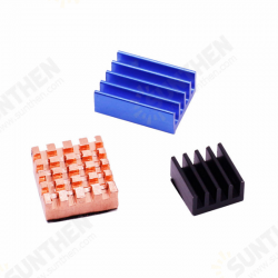 1 Copper Sheet + 2 Aluminum Sheets Heatsink Kit with Black Glue for Raspberry Pi 4B 1 Copper Sheet + 2 Aluminum Sheets Heatsink Kit with Black Glue for Raspberry Pi 4B