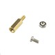10SETS DIY 11MM Hex Brass Cylinder + Screw + Nut Kits For Raspberry Pi