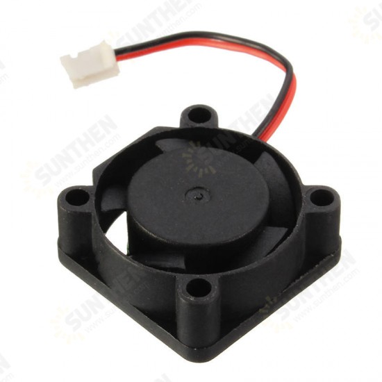 1Pc 4 Colors Aluminum Alloy Protective Case With Cooling Fan For For Raspberry Pi 2 Model B/B+