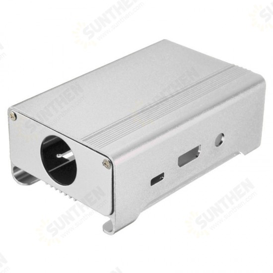 1Pc 4 Colors Aluminum Alloy Protective Case With Cooling Fan For For Raspberry Pi 2 Model B/B+