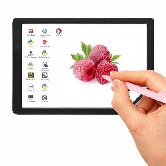 3.5 Inch LCD Display Touch Screen Monitor + Case + Pen for Raspberry Pi 4/4B