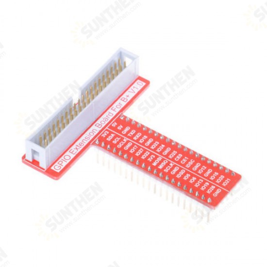 40 Pin T Type GPIO Adapter Expansion Board For Raspberry Pi 3/2 Model B/B+/A+/Zero